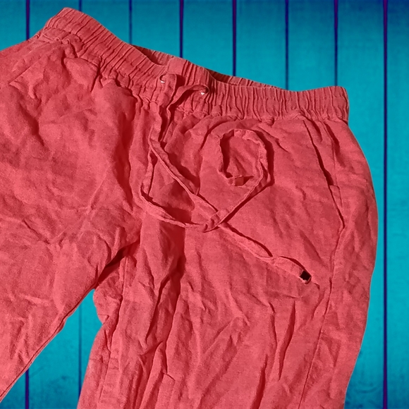 Love Tree Coral Wide Leg Pants - Picture 11 of 16